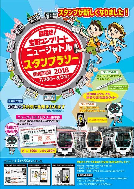 埼玉新都市交通「ニューシャトルスタンプラリー」開催