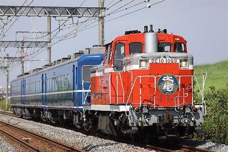 東武，DL「大樹」でプッシュプル運転を実施