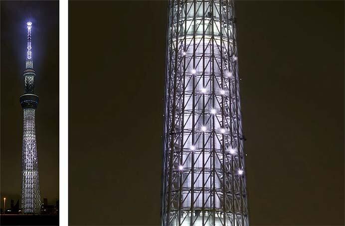 東武，東京スカイツリー®で，「スペーシア X 特別ライティング」を実施