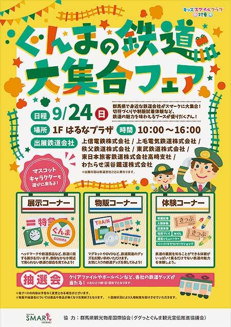 スマーク伊勢崎で「ぐんまの鉄道大集合フェア」開催