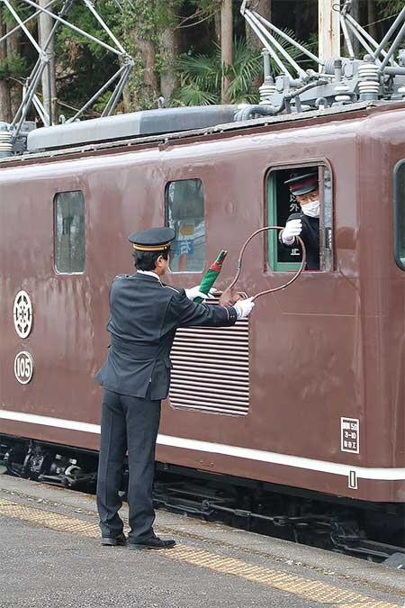 秩父鉄道「タブレットキャリア授受再現撮影会」開催