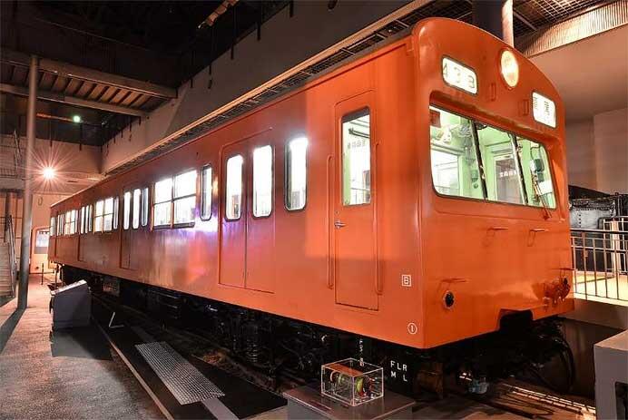 鉄道博物館でクモハ101形（101系）の運転室を公開