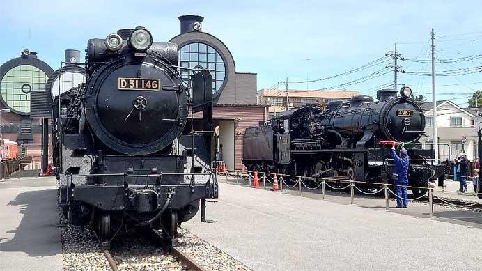 真岡鐵道「SLキューロク館スペシャルデー」を開催