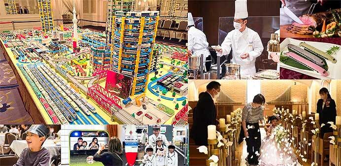 「クリスマス ファミリーフェスタ～鉄道フェア2023〜」をホテルメトロポリタン エドモンドで開催