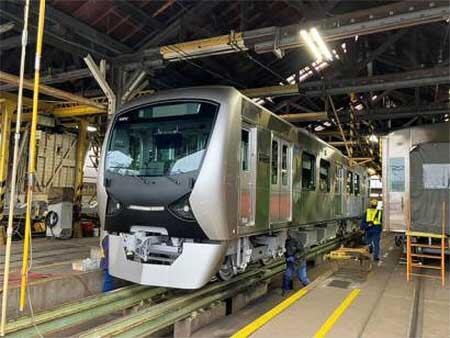 静岡鉄道「A3012号出発式」を新静岡駅で開催