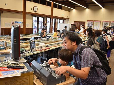 「Nゲージ鉄道模型公開運転会」を淀川河川公園さくらであい館で開催