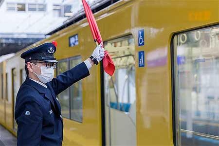 乗降確認合図イメージ