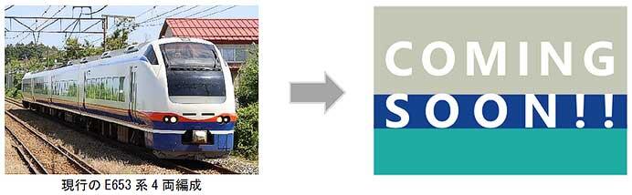 JR東日本『E653系「上沼垂色」撮影会』を新潟車両センターで開催