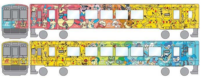 「のと鉄道POK&Eacute;MON with YOUトレイン」運転