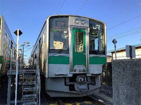 回送列車乗車体験車両 701系5500番代（イメージ）