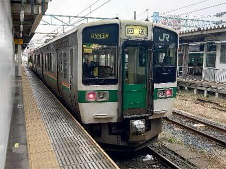 回送列車乗車体験車両 719系5500番代（イメージ）