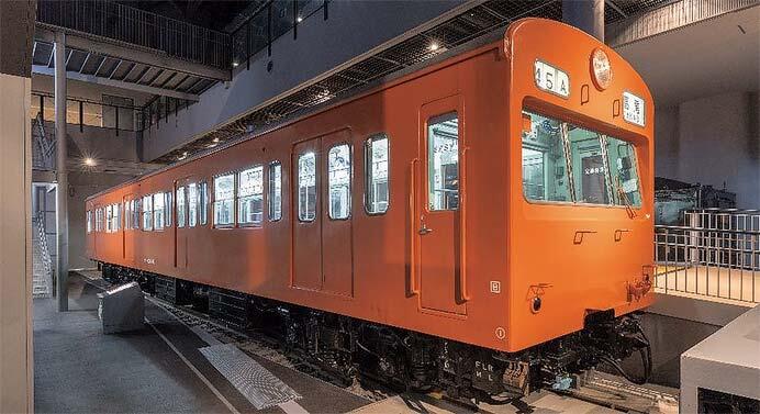鉄道博物館でクモハ101形（101系）の運転室を公開