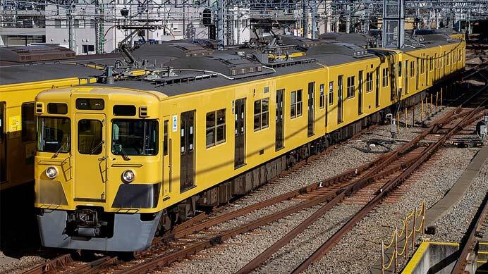 西武，「ありがとう旧2000系撮影会」を上石神井車両基地で開催