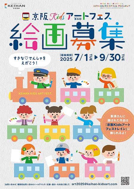 「京阪Kidsアートフェス2025」作品募集