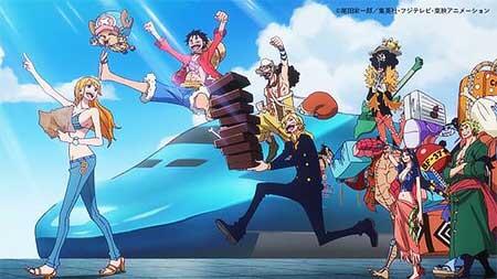 JR西日本，「ONE PIECE 新幹線 夏の大冒険！！キャンペーン」を実施