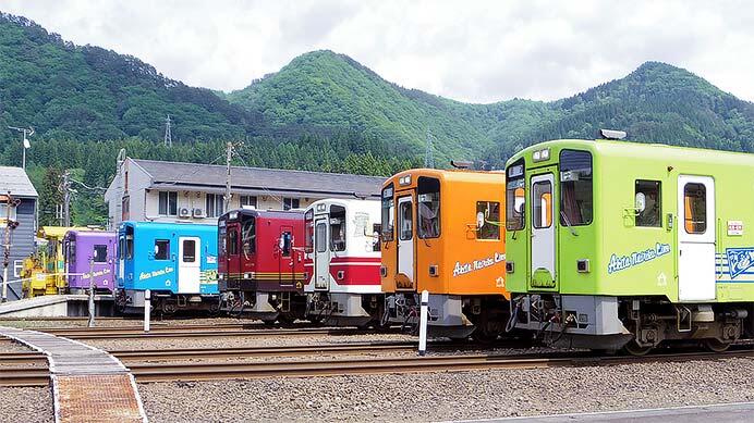 秋田内陸縦貫鉄道，AN-8800形人気色のアンケートを実施
