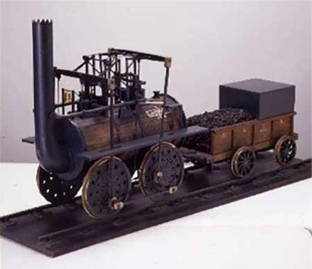 ロコモーション号模型