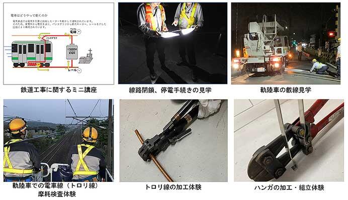 JR東日本大宮支社，「【鉄ウラ】特殊な車両「軌陸車（きりくしゃ）」に乗って夜の線路で電力メンテナンス体験」開催
