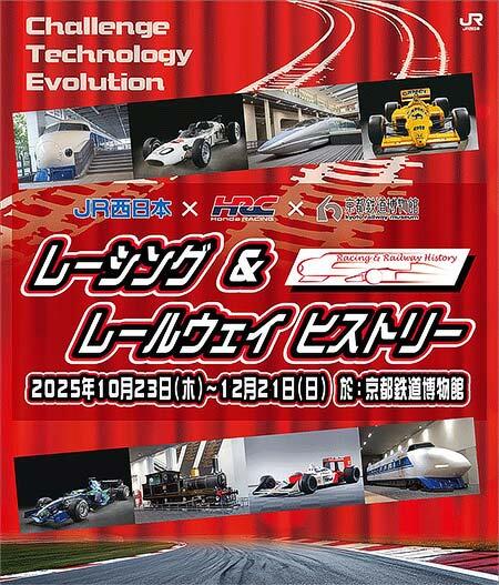 京都鉄道博物館で「レーシング&レールウェイ ヒストリー」を開催