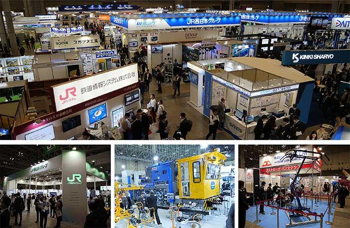 「鉄道技術展」2023年開催風景（幕張メッセ）