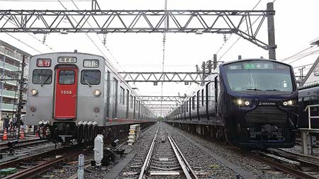 相互直通運転開始前夜 相模鉄道車両の話題