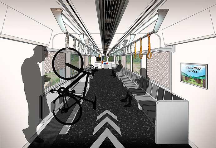 平成筑豊鉄道，「黒銀（KU RO GI N）」の運転を3月20日から開始