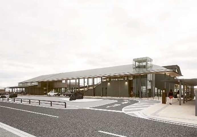 水郡線常陸大宮駅の新駅舎と東西自由通路整備に着手