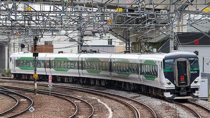 臨時特急“草津・四万”93号・94号，E257系で運転