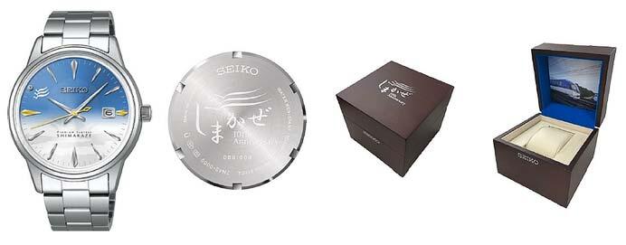 近鉄，「しまかぜ運行開始10周年記念腕時計」を発売