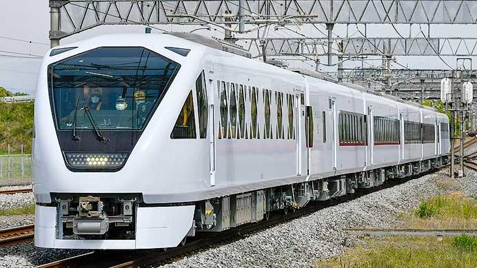 東武N100系「スペーシア X」が日中の試運転を開始