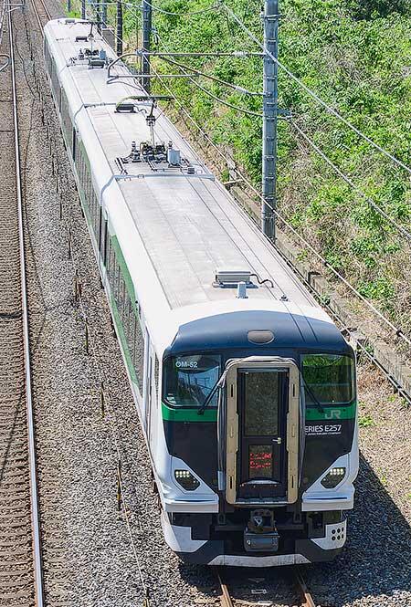 特急&ldquo;花咲く大藤まつり号&rdquo;，E257系で運転