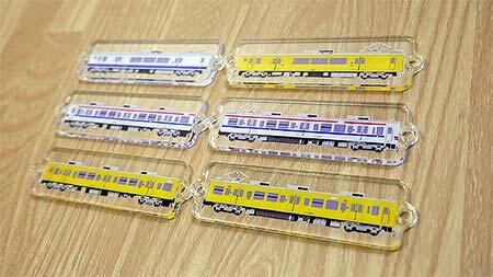 「アクリルチャーム・JR宇部線」電車6種