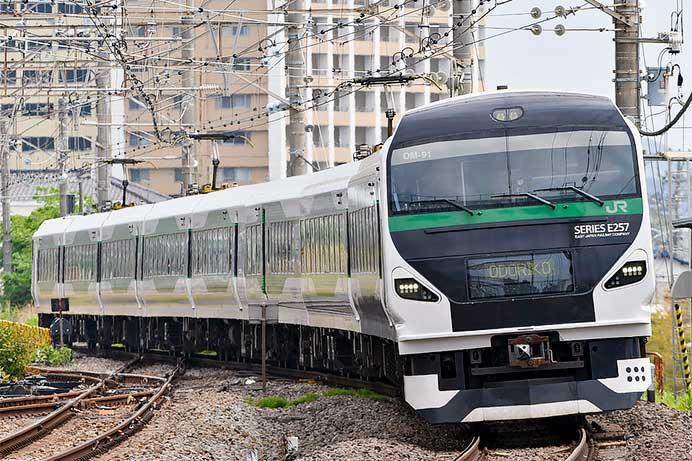 E257系5000番台による特急&ldquo;踊り子&rdquo;運転 