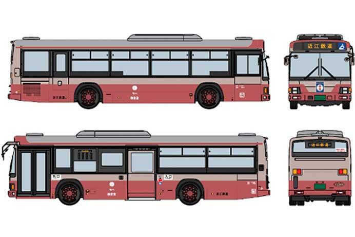 近江鉄道開業125周年記念で「赤電バス」の運行を開始