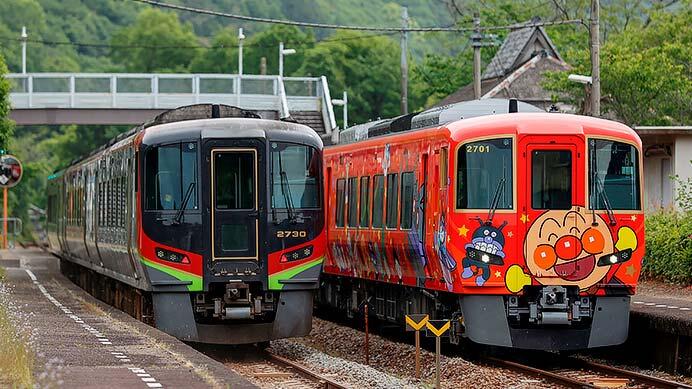 2700系2701（あかいアンパンマン列車）が運用に復帰