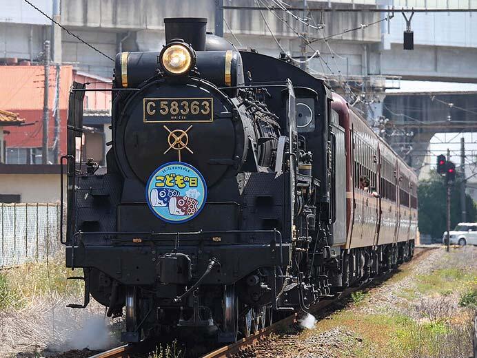 秩父鉄道で「SLこどもの日号」運転