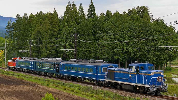 「DL大樹」がプッシュプルで運転される