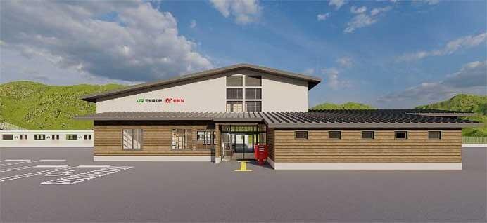 内房線 安房勝山駅で，郵便局と駅の窓口業務の一体運営を2024年夏ごろから開始