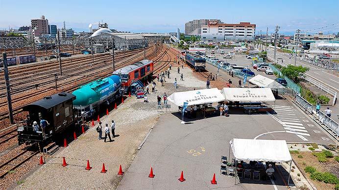 JR貨物稲沢駅（愛知機関区）で車両展示会開催