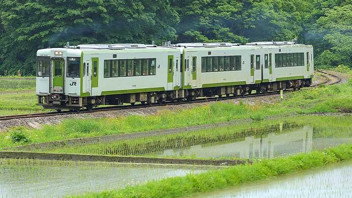キハ110系3両による&ldquo;只見線満喫号&rdquo;運転