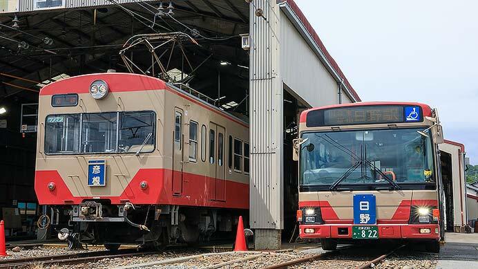 近江鉄道で「＼赤電バス運行開始記念／特別写真撮影イベント」開催