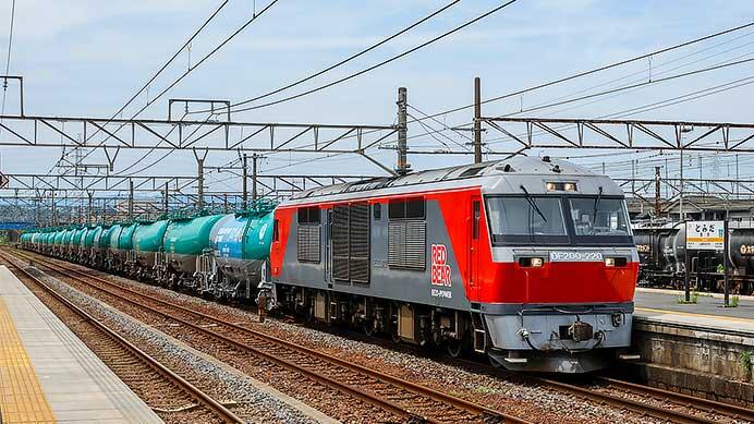 タキ1000-1000が6088～6079列車に連結される