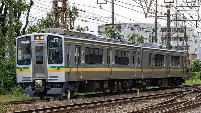 南武支線用のE127系V1編成が試運転を実施