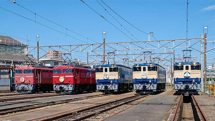 尾久車両センターで機関車の撮影会開催