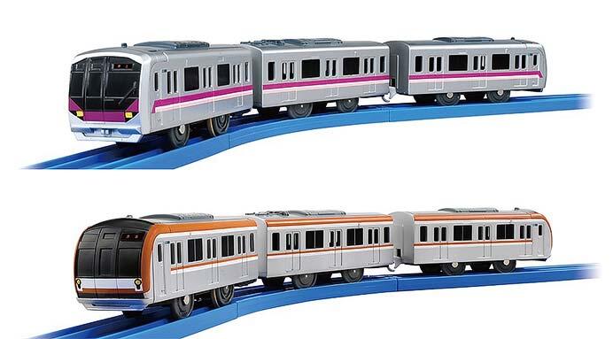 プラレール「東京メトロ半蔵門線08系＆有楽町線・副都心線10000系ダブルセット」発売