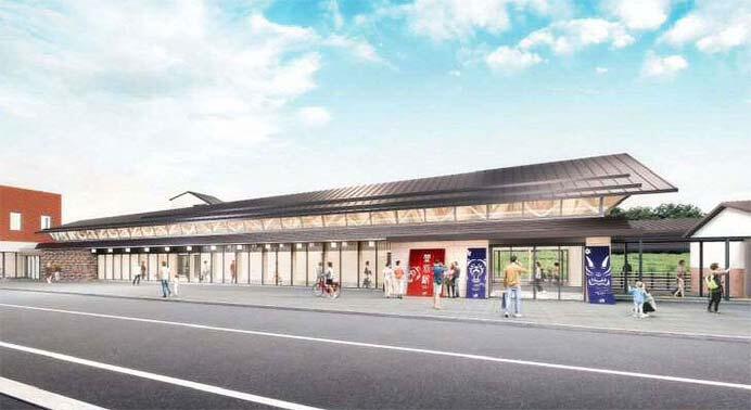 JR北海道，室蘭本線 登別駅のバリアフリー化・駅舎整備に着手