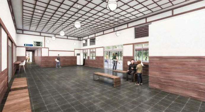 JR北海道，室蘭本線 登別駅のバリアフリー化・駅舎整備に着手