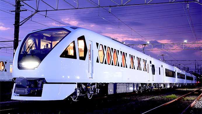 東武N100系「スペーシア X」の「ライトアップ＆車内撮影会」開催