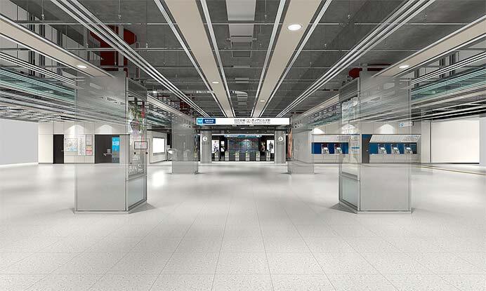 日比谷線 虎ノ門ヒルズ駅の拡張工事が完成