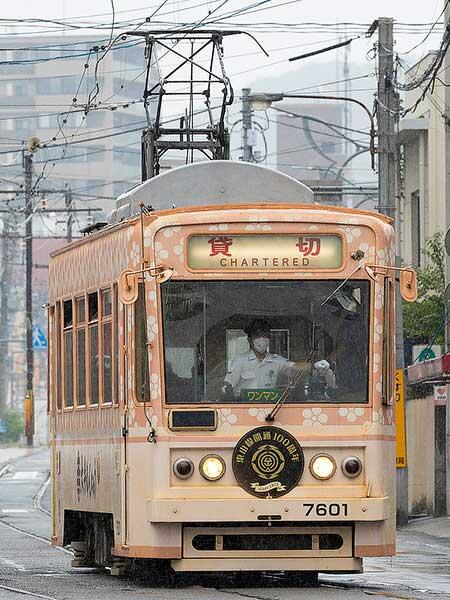岡山電気軌道東山線が開業100周年を迎える